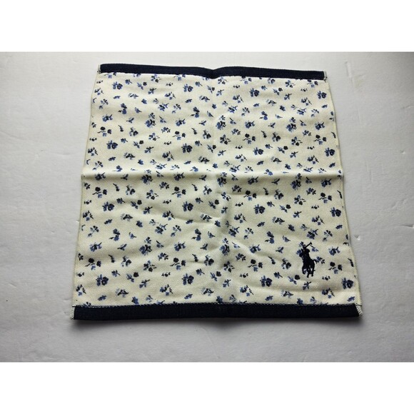 Ralph Lauren Floral Handkerchief Towel Wash Cloth - Picture 2 of 3